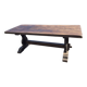 Solid wood monastery table