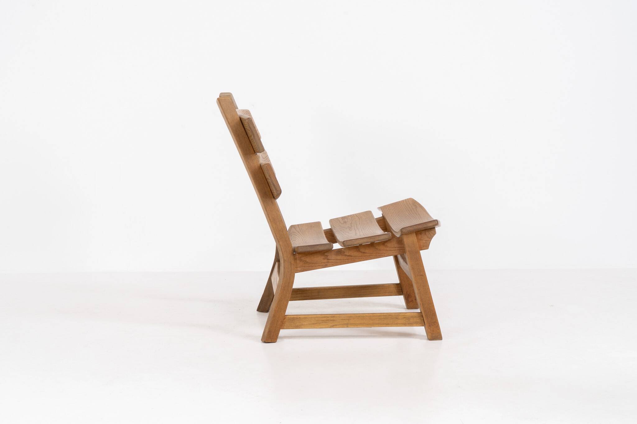 Brutalist lounge chair by AWA