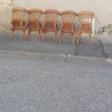 Set of 5 bistro chairs