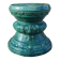 Chinese garden stool ceramic green glaze stoneware