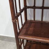 Rattan bedside table