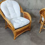Rattan living room