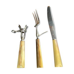 Service à découper - corne