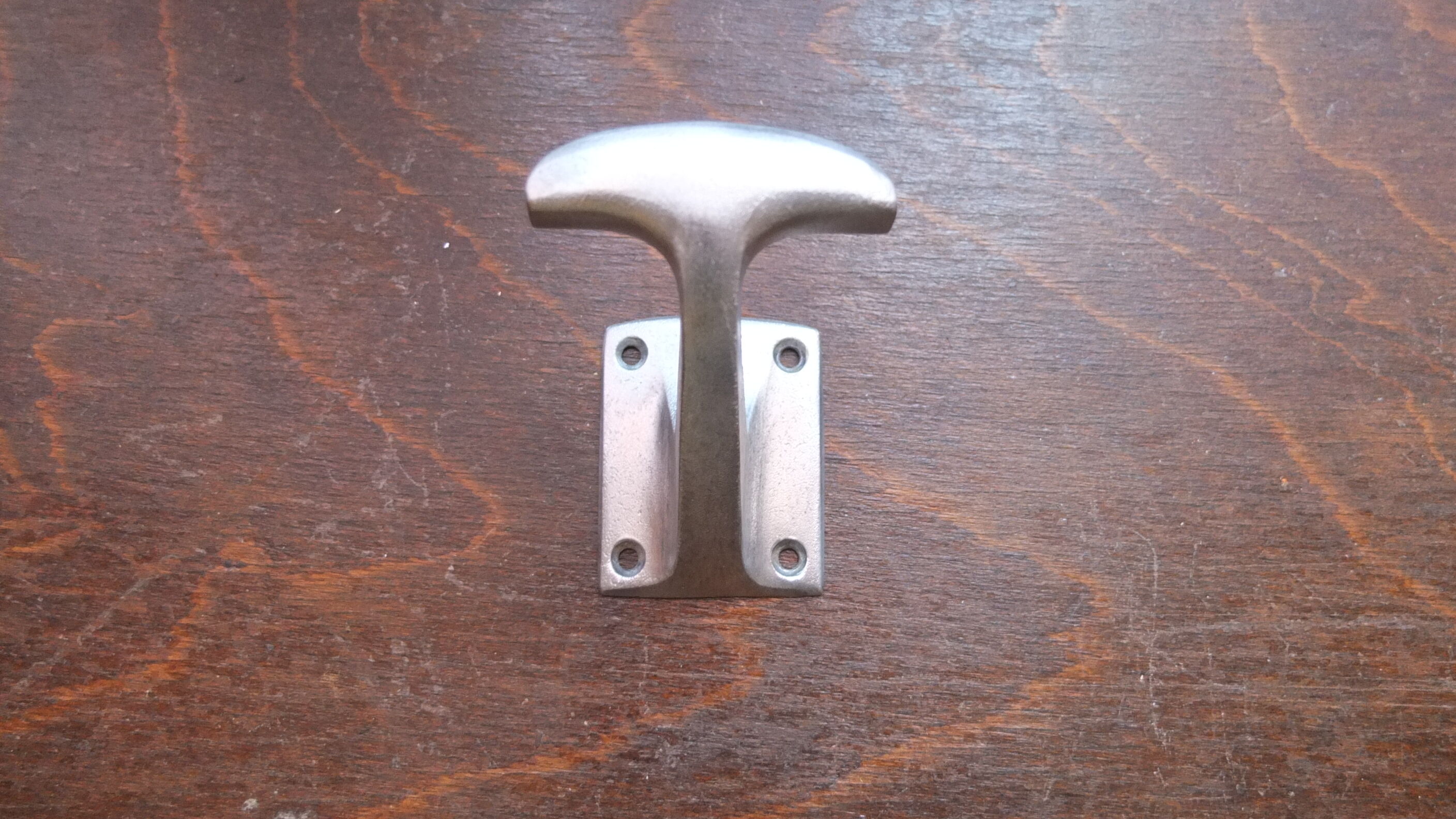 Antique vintage aluminum hooks