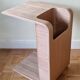 Table basse Boone en bois courbé éditée par Habitat, design