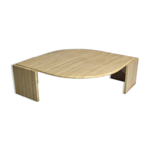 Travertine coffee table - roche bobois