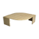Travertine coffee table by Roche Bobois France 1970
