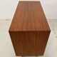 Kai Kristiansen Teak Tambour Door LP Record Cabinet, 1960s.