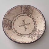 Old Rif pottery salad bowl