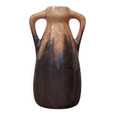 Vase Art Déco en grès flammé par Gilbert Méténier – 18 cm