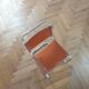 Bauhaus cognac leather chair b33 by Marcel Breuer
