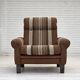 Danish club chair from the 1970s, original wool upholstery, original condition.