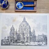 The Berlin Cathedral. Engraving printed in 1897.