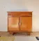 Art Deco buffet from the 1950s in oak and herringbone.