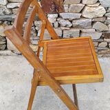Vintage Wooden Folding Chair