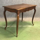 Louis XV style walnut desk 1950