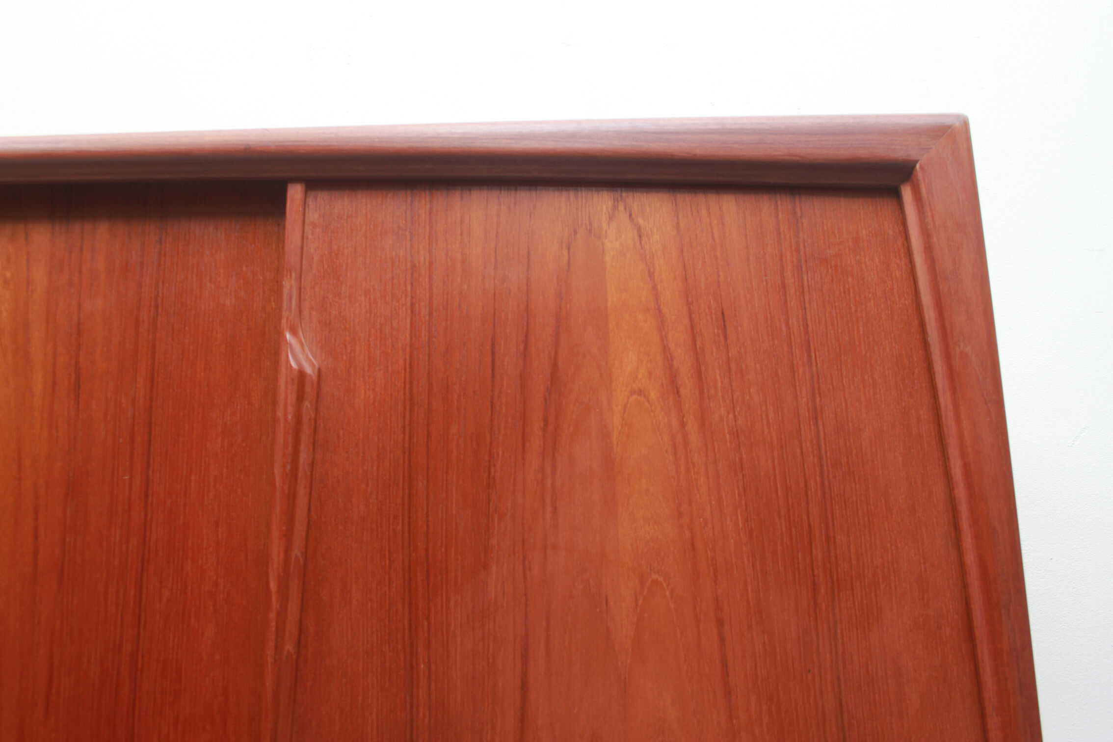 1960s teak sideboard Axel Christensen with sliding doors