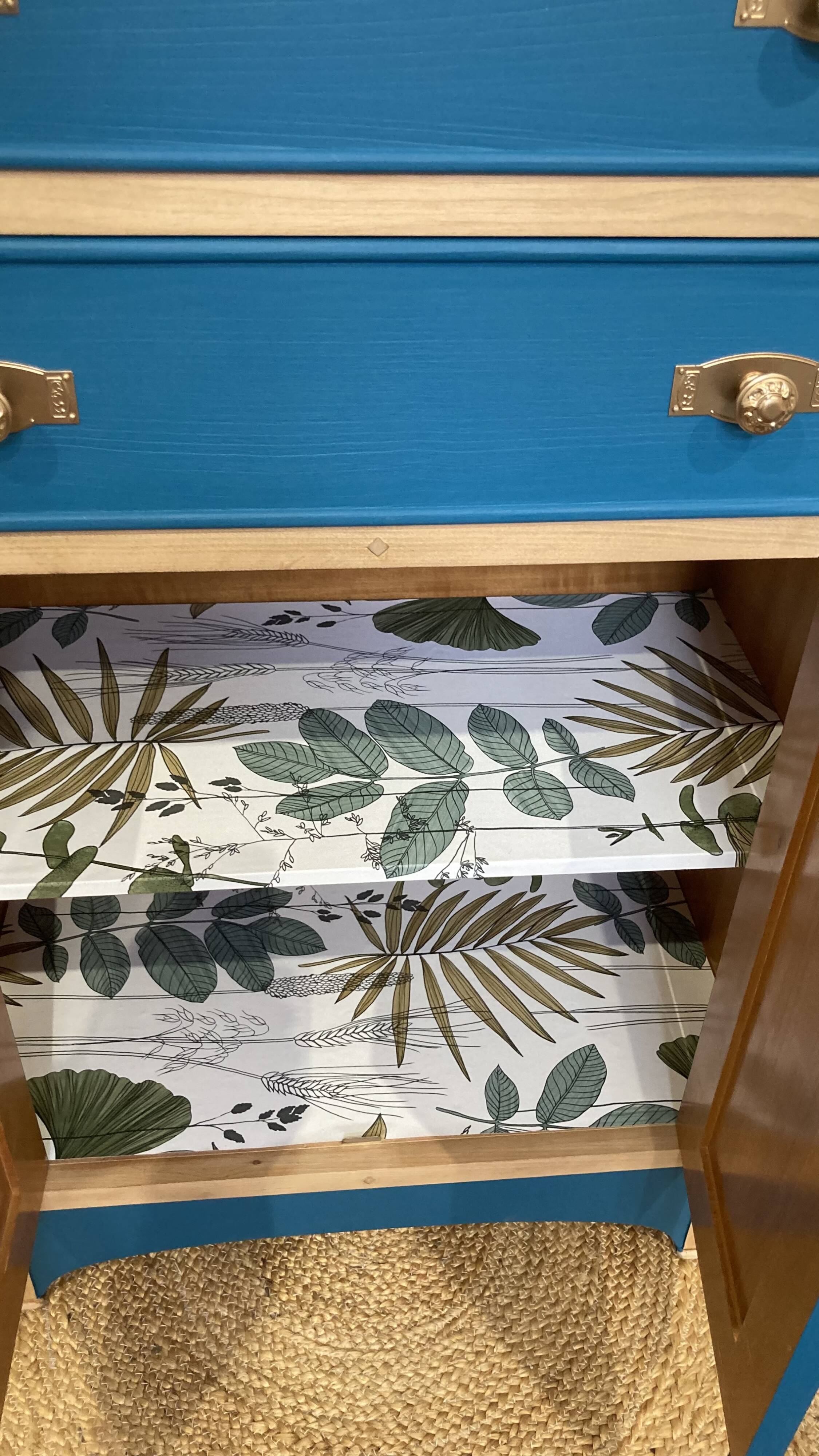 Refurbished wooden sideboard or entrance cabinet