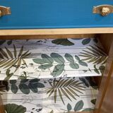 Refurbished wooden sideboard or entrance cabinet