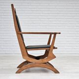 Fauteuil danois à dossier haut
