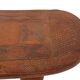 Vintage African hand-carved wooden Senufo stool bench design