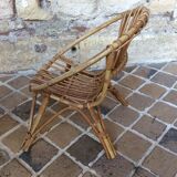 Rattan children's chair