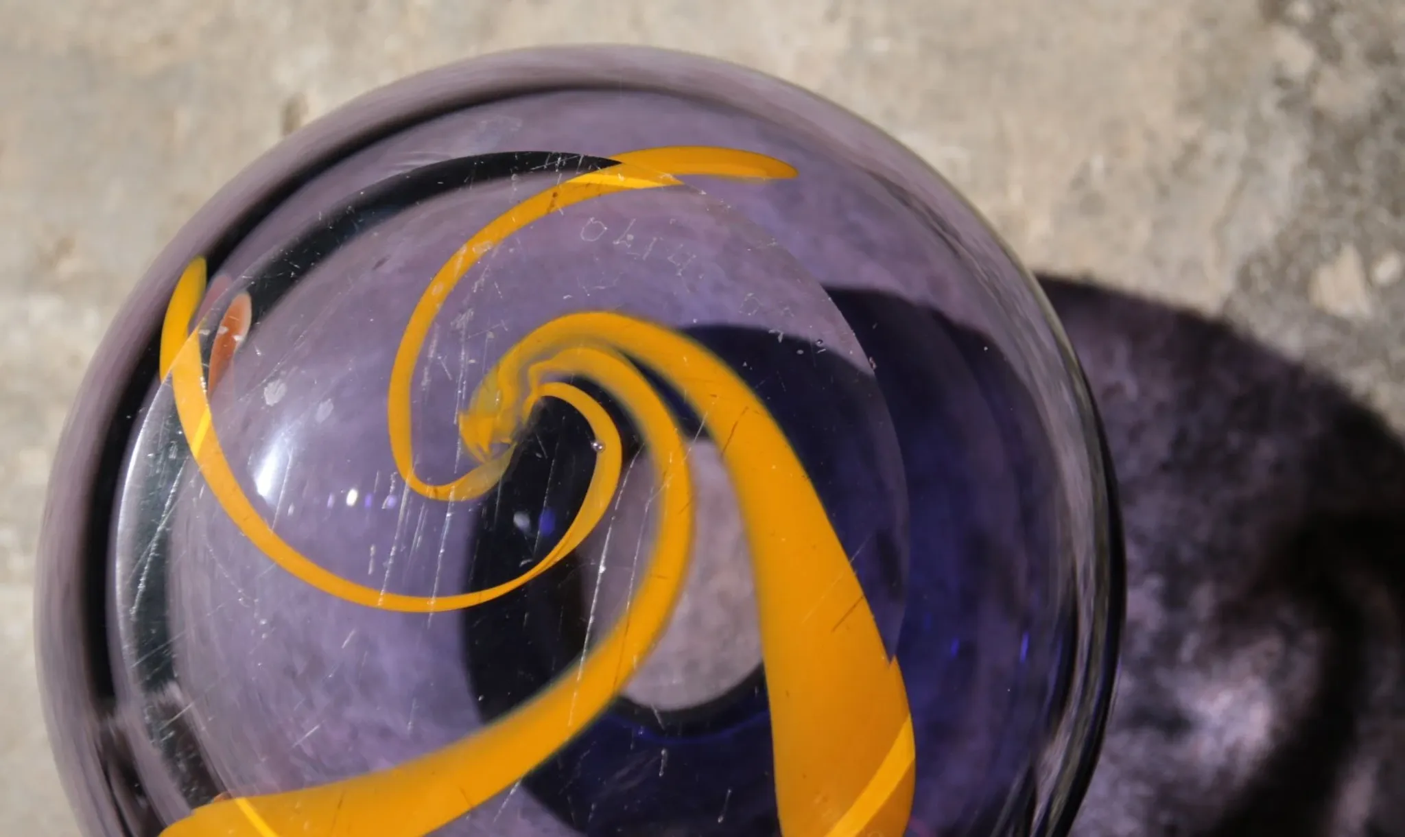 Unica thick-walled vase Roel Olivier Leerdam glass