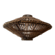 Vintage rattan pendant lamp, circa 1970