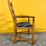 Danish vintage oak armchair 1960s