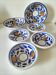 6 hand-painted ceramics – Desuir - Sicily