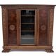 Cabinet set on lion's paws, Germany, early 20th century.