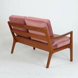 Danish Teak 2-Sitzer Sofa 'Senator' von Ole Wanscher für Cado