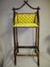 Worker rare, 19th in bamboo and Japan lacquer panels