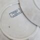 6 Sarreguemines iron earth dessert plates, Luchon model