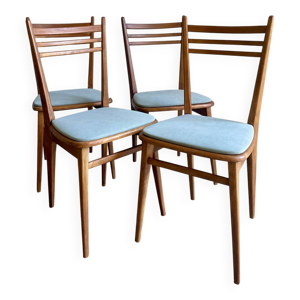 lot de 4 chaises vintage - scandinaves