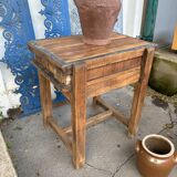 Oak and zinc block