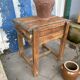 Oak and zinc block