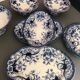 Lot of plates in earthenware creil mounteau