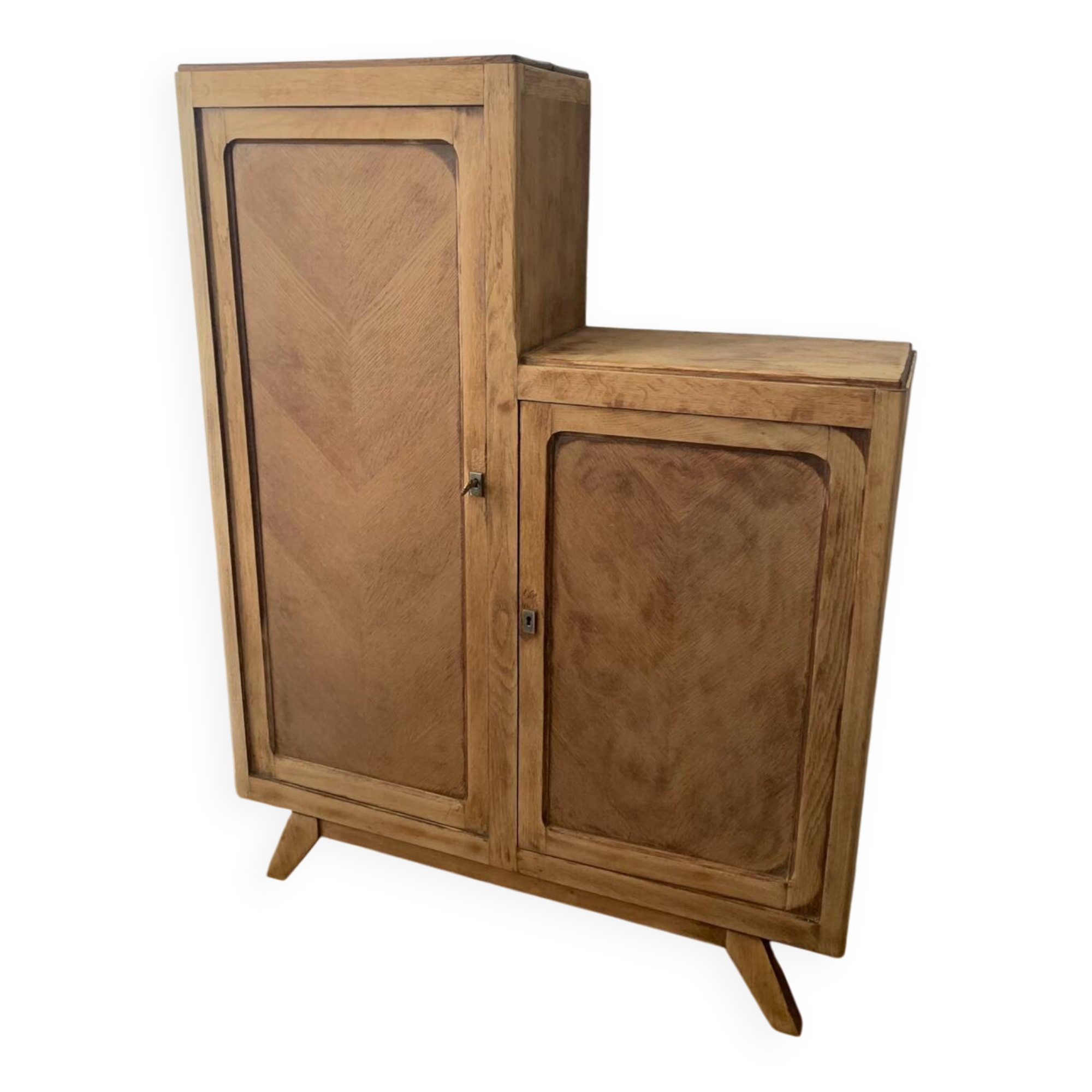 Parisian asymmetrical buffet cabinet