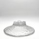 Coupe Tapio Wirkkala Iittala Avanti Crystal Givre Brutalist 25cm