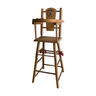 Doll high chair, Antique toy