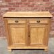 buffet parisien ancien en bois fruitier et pin