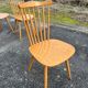 Suite of 4 Baumann chairs, Menuet model.