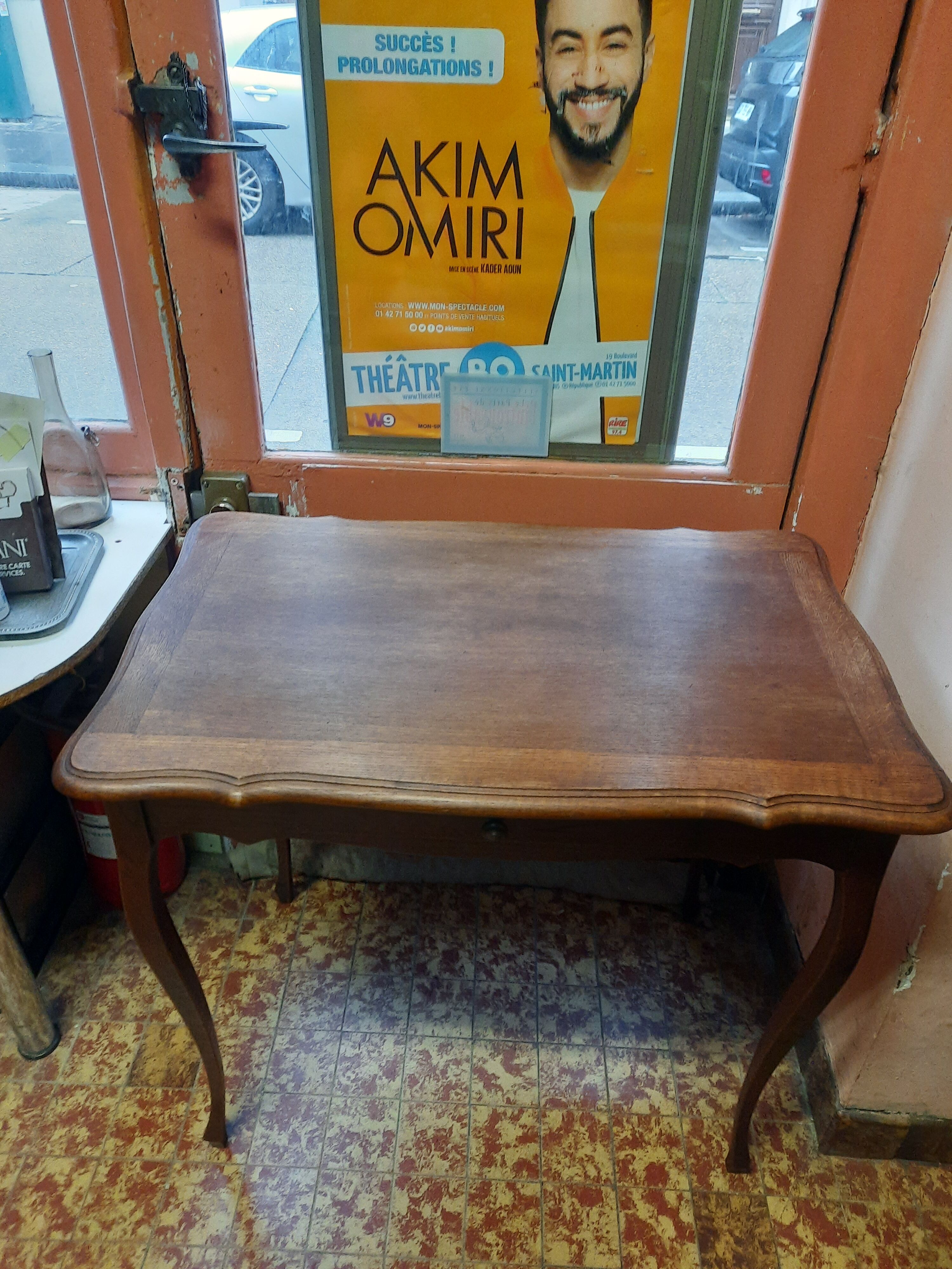 Wooden desk