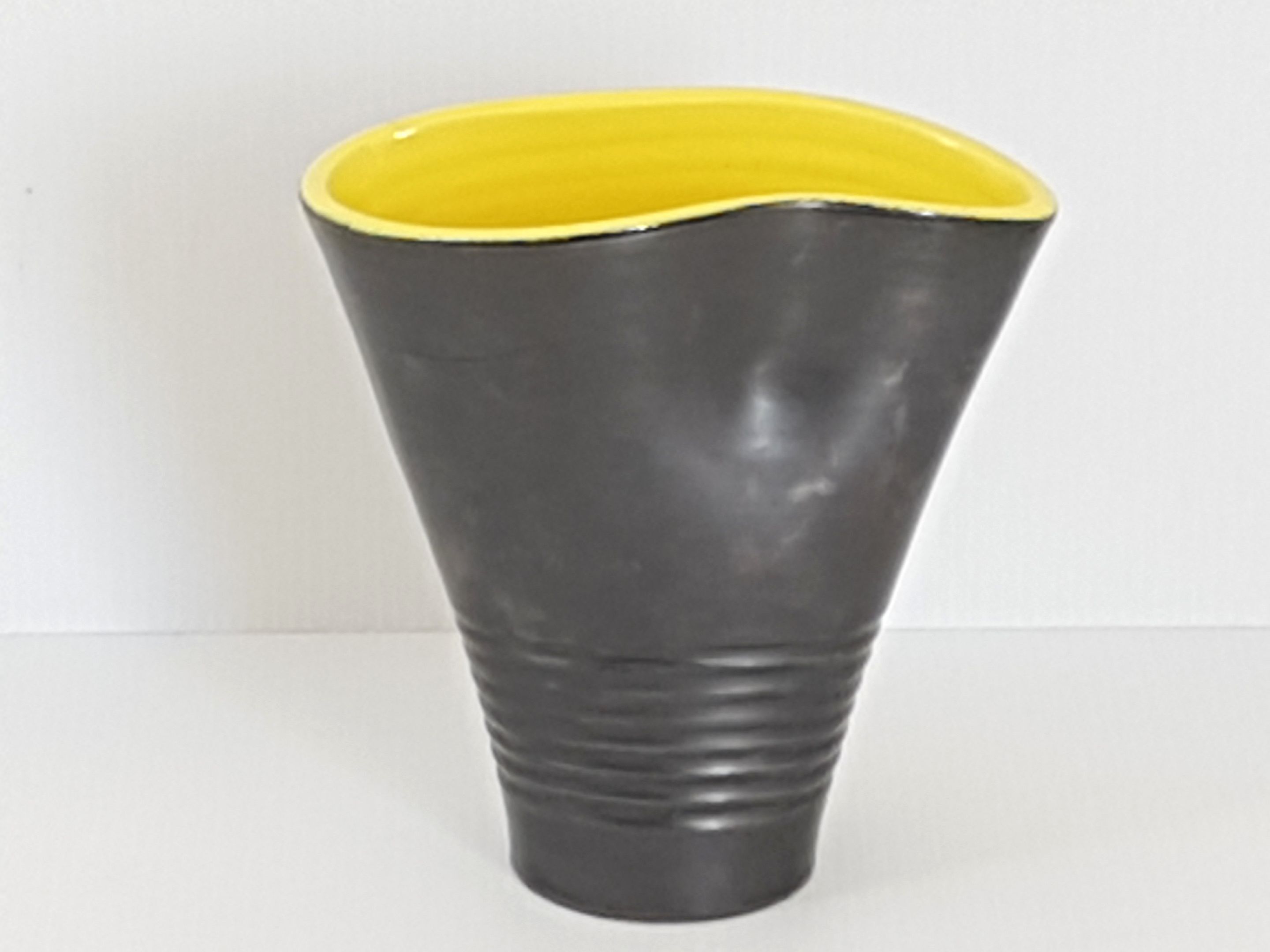 Two-tone vintage vase, 1950