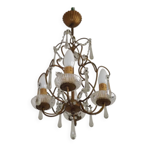 Chandelier vintage français
