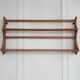 Vintage wall shelf in solid elm by Lucian Ercolani C1960 Ercol