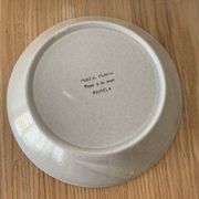 Lot of 6 hollow plates Faïencerie de Bretagne model Paloma