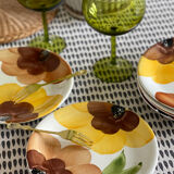 6 dessert plates Castellania 1970