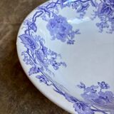 Salad bowl, Maestricht ceramic company, "geranium" service